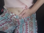 Exhibitionist masturbates in the car and pee in nature 3/16