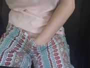 Exhibitionist masturbates in the car and pee in nature 6/16