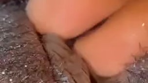 black ebony plays with pussy (OnlyFans: @babyruue