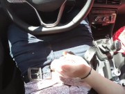 Voiture, branlette, chatte mouiller, anal et grosse ejac! Voyage façon Citron et Sorbet 5/16