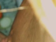 Big tits Milf next door is a naked bartender after losing bet at cards 2/16