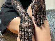 Mini Eva Touch Her Wet Pussy With Her Fingers Inside 4K 18+ 1/16