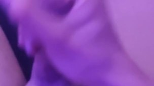 Solo man masturbating