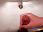 Happy dick gets a happy handjob