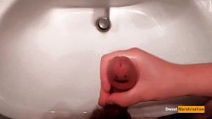 Happy dick gets a happy handjob