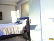 DTFsluts - Blonde Teen Kitty Sucks Dick and Gets a Toy in Her Ass 2/16