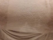 Wet tshirt playing with my big natural titties