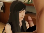 Tifa has an urgency in the bathroom 16/16