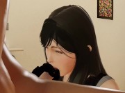 Tifa has an urgency in the bathroom 4/16