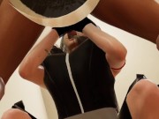 Tifa has an urgency in the bathroom 9/16