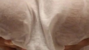 Wet tshirt hard nipples