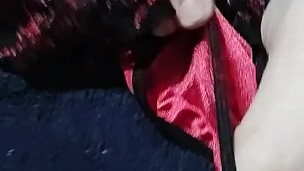 Sexy thong in My socks foot