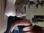 Raw and uncut Smoking Footjob till he cums on my stomach  2/16