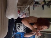 Raw and uncut Smoking Footjob till he cums on my stomach  3/16