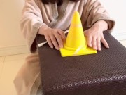 100均グッズでオナニーしてみたよ！【YouTuber】 13/16