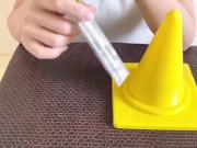 100均グッズでオナニーしてみたよ！【YouTuber】 4/16