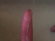 Real Amateur Masturbation In Bathroom With Strong Orgasm and Explosive Cumshot
