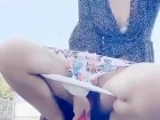野外 オナニー ってすぐ濡れちゃう - Screenshot 2 of 16 - Open Air