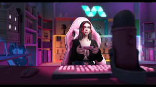 Streamer - Arigameplays (3D Cosplays) Gamer ROOM - My Priv - Énorme cul