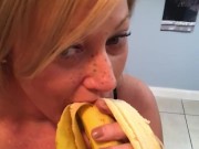 Amputee  banana fun
