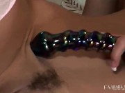 Lingerie Lady Adriana Sage Creams Cunt And Stretches Ass When Masturbating! 12/16