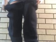 Desperate - requested video pissing all over you - messy 