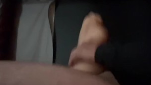 Wife catches me and teen neighbor fucking in our bed..