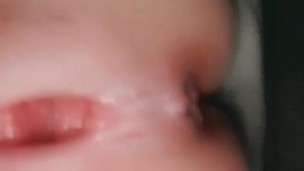 Massive cum from wife 