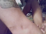 He shoves his huge fist in my tight pussy! 10/16