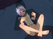 3D HENTAI The maid came at night for your sperm 6/16