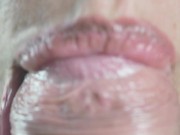Close up sensual tongue blowjob 8/16