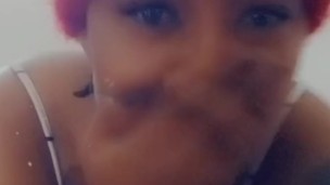 My stepsister fucked in quarantine with dildo