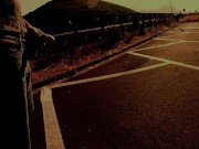 Dick flash - A girl caught me jerking off on the street and help me cum - MissCreamy 1/16