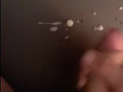 Cock was so hard I came all over my bed