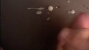 Cock was so hard I came all over my bed