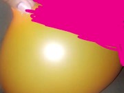 Thigh Balloon Press Fetish Request