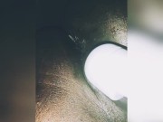 Creamy cum shot