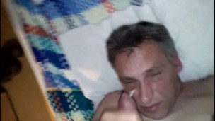 Self-Facial Cum Jerk-Off