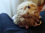 Nerdy girl turned out to be a real slut 1/16