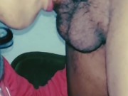 Mamada casera de garganta profunda de mi joven vecina 4/16