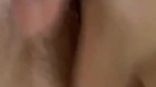 Washed my holes and hairy pussy. Real Amateur Masturbation milf
