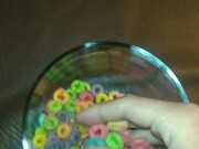 Making cereal with SPECIAL milk for girlfriend-Tokinstroker1