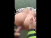 オナ禁して性欲高いふたなり柊シノアがオナホでガチ腰を振る！ - Screenshot 15 of 16 - Newhalf