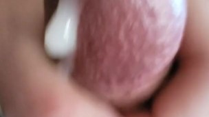 Stroking my cock