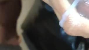 uGLY feet got CauGHT in BBC CUM NASTY CLoSe UP 
