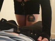 Emo Girl Rides for Creampie 1/16