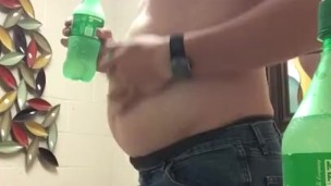 Puckos pig training part 2 bananas and sprite 