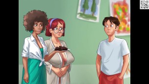 All Sex Scenes with Miss Ross - Summertime Saga