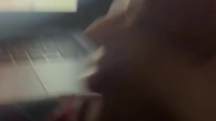 Late night cum shot