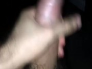 Real Amateur With Big Cock Masturbation, Strong Orgasm and Cums Hard With Slow Oozing Cumshot